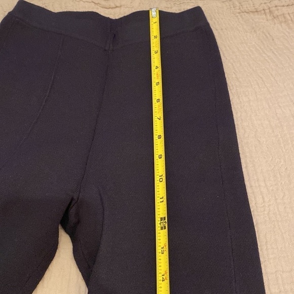 Sandro Paris navy pants / stretchy leggings with Stirrups . Size 1. New.… - Picture 8 of 12